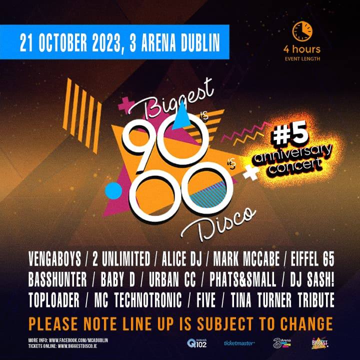 Biggest 90s 00s Disco 5 3Arena