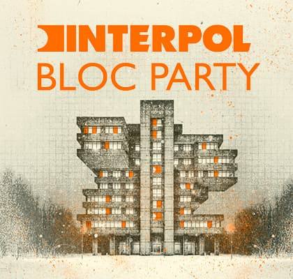Interpol and Bloc Party
