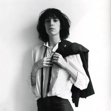 Patti Smith and her band