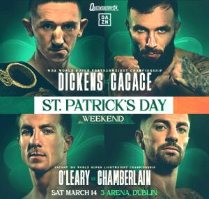 Dickens vs. Cacace & O’Leary vs. Chamberlain